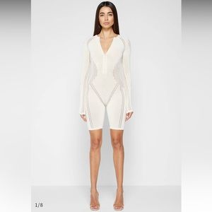 Knitted Contour Playsuit